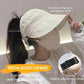 Women’s Adjustable Ponytail Sun Cap with Pocket