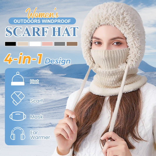 Outdoors Windproof Scarf Hat