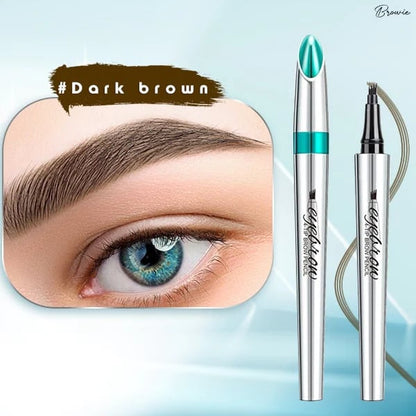 💥BUY 1 GET 1 FREE🎉High Quality 3D Waterproof Microblading Eyebrow Pen 4 Fork Tip Tattoo Pencil
