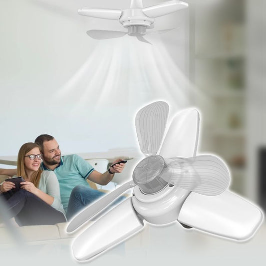 🔥Household Ceiling Fan with Light and Remote Control