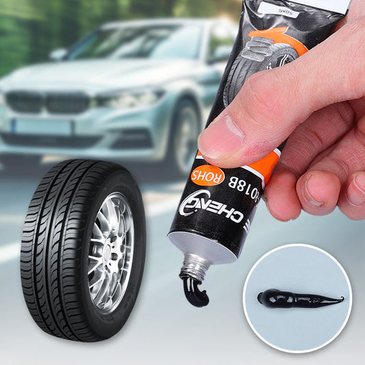 🛞Waterproof & High Temperature Resistant Tire Repair Glue - Suitable for cars, motorcycles, bicycles