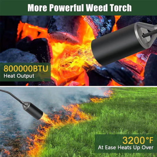 🔥800000 BTU Propane Torch Weed Burner