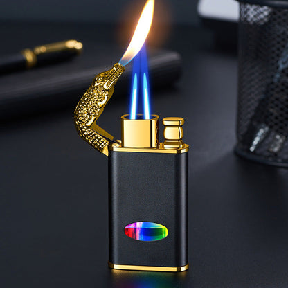 Alligator Shape Windproof Lighter with Triple Flame