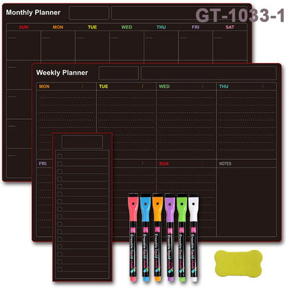 Magnetic Erasable Calendar Set