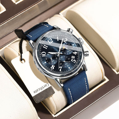 Men's Fashion Waterproof Luminous Quartz Watch