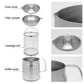 💥HOT SALE 2025💥2-in-1 304 Stainless Steel Multifunctional Oil Strainer Pot