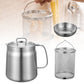 💥HOT SALE 2025💥2-in-1 304 Stainless Steel Multifunctional Oil Strainer Pot
