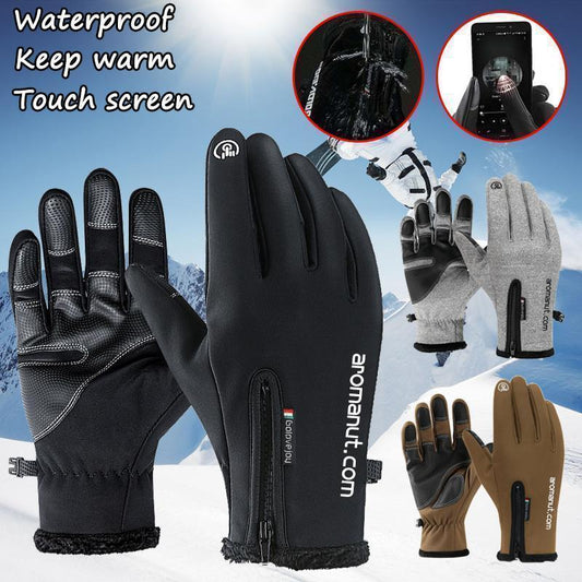 Winter Hot Sale - Warm Thermal Gloves Cycling Running Driving Gloves