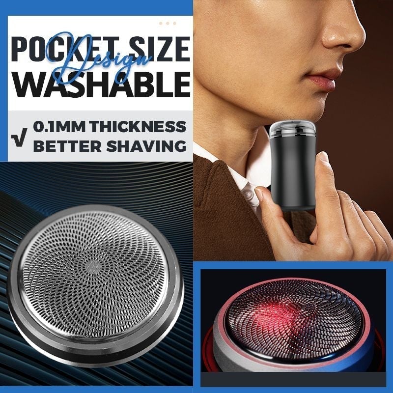 Pocket Size Washable Electric Razor-1