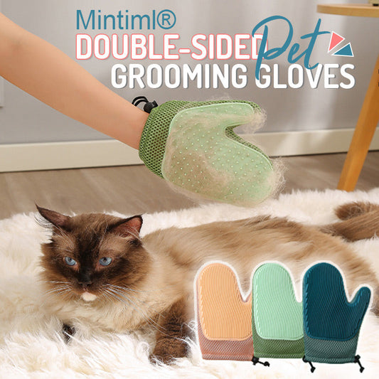 Mintiml® Double-sided Pet Cat Grooming Gloves