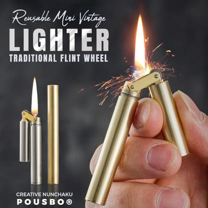 Pousbo® Reusable Mini Vintage Lighter