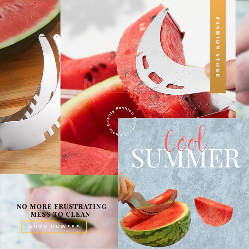 Stainless Steel Watermelon Cut Multi-function Slicer（40% OFF）-7