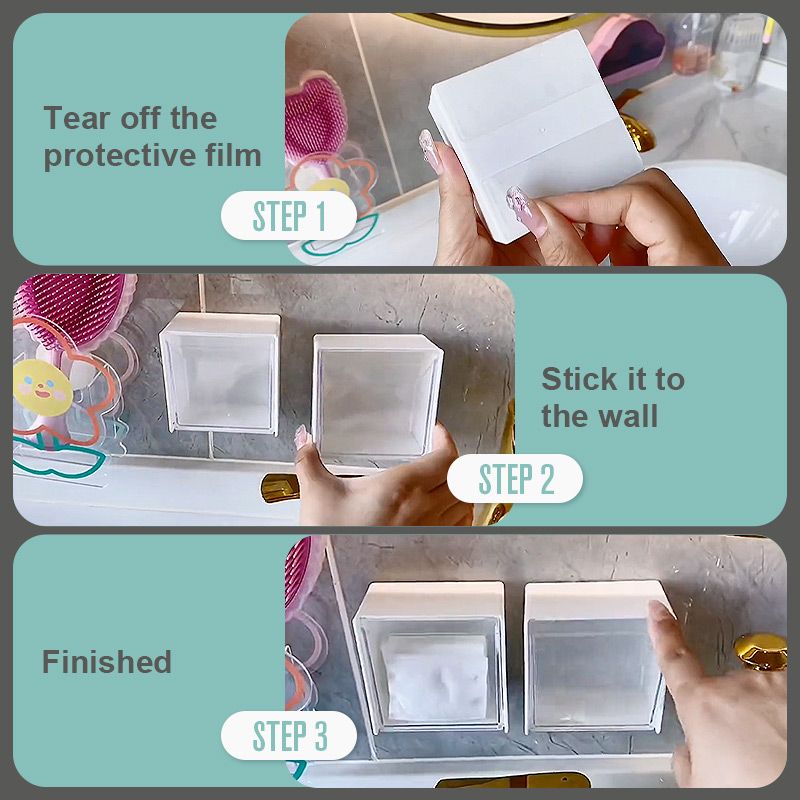 Self-adhesive Small Storage Box-6