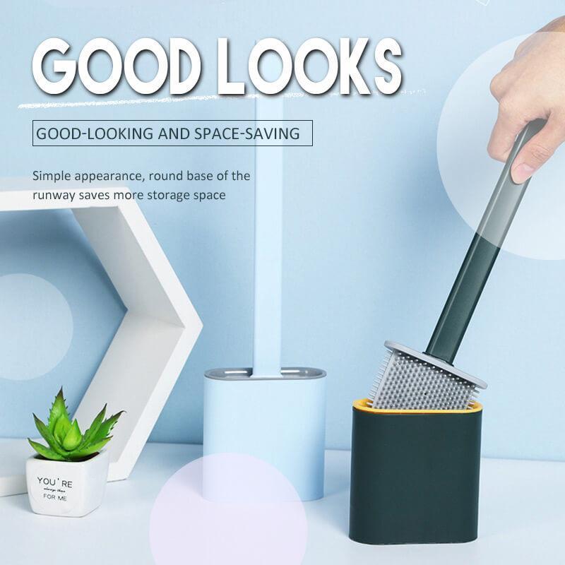 Bathroom Toilet Cleaning Brush And Holder Set-6