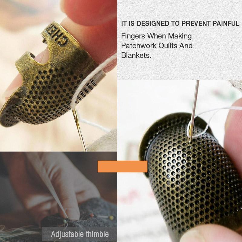 2 Pack Sewing Thimble Finger Protector-4