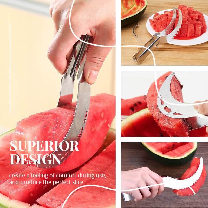 Stainless Steel Watermelon Cut Multi-function Slicer（40% OFF）-1