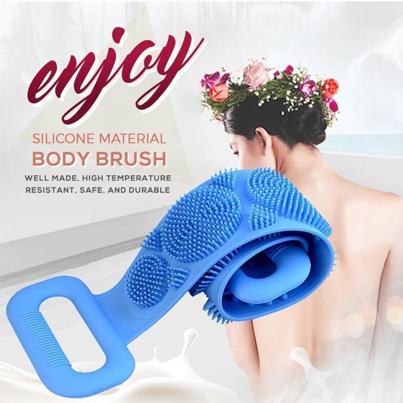 Hot Sale-Silicone Bath Body Brush（40% OFF）-1