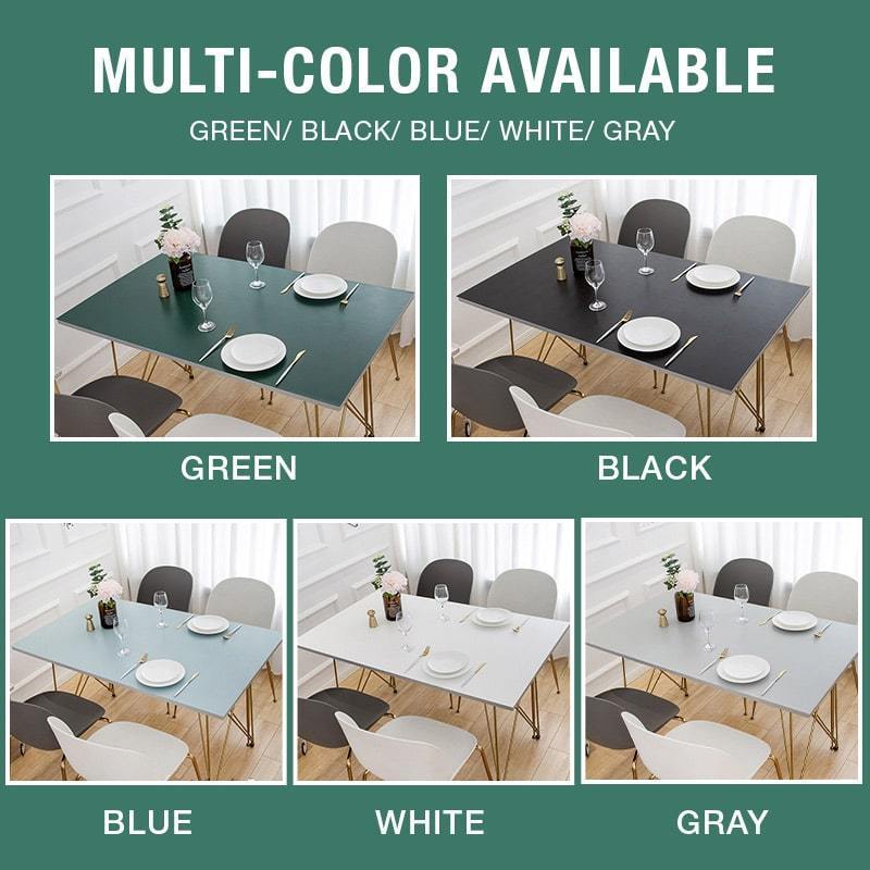 Simple Style Leather Table Mat-4