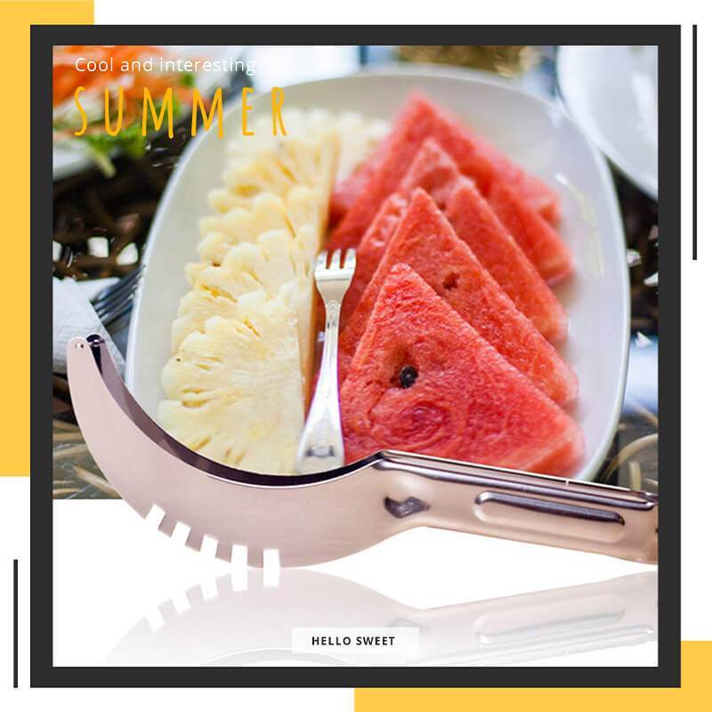 Stainless Steel Watermelon Cut Multi-function Slicer（40% OFF）-5