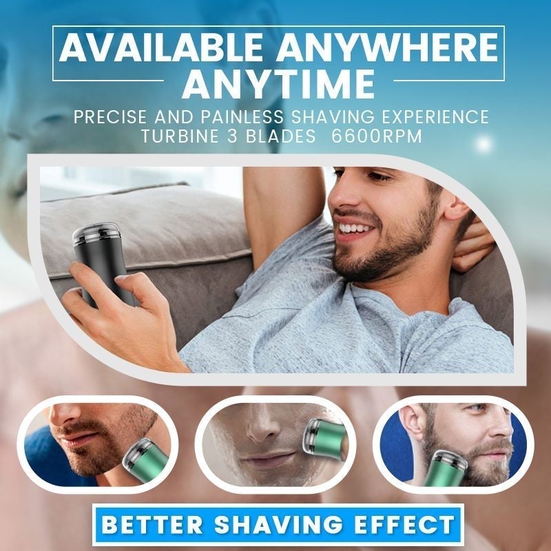 Pocket Size Washable Electric Razor-3