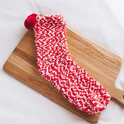 EARLY CHRISTMAS SALE - 49% OFF - Cute Cake Winter Fuzzy Slipper Socks