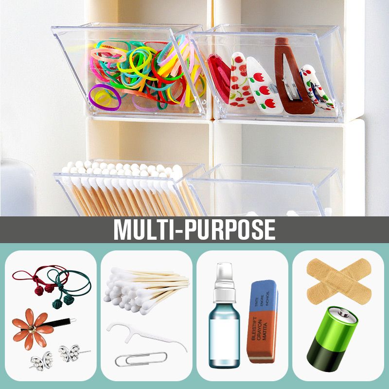 Self-adhesive Small Storage Box-1