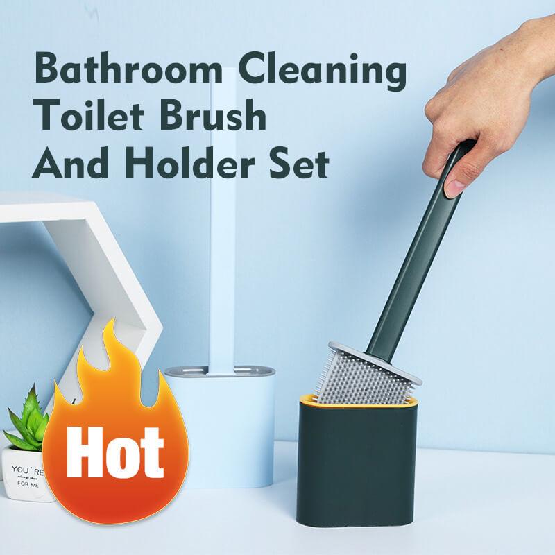 Bathroom Toilet Cleaning Brush And Holder Set（50% OFF）-5