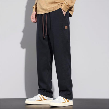 🔥Buy 2 Free Shipping🔥Men's Fashion Drawstring Loose Straight Leg Pants（68% OFF）