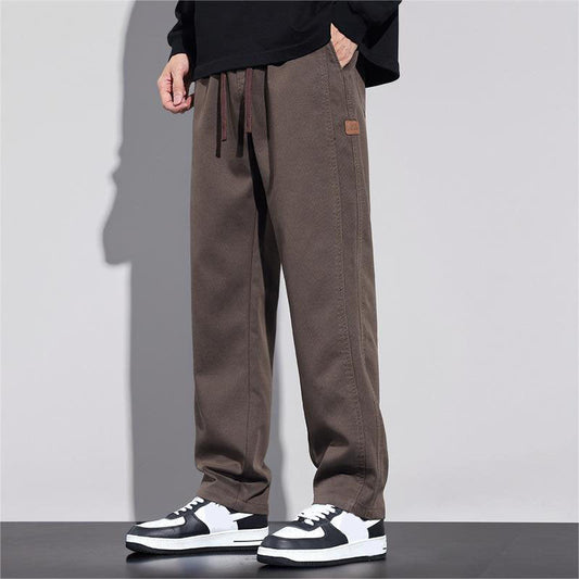 🔥Buy 2 Free Shipping🔥Men's Fashion Drawstring Loose Straight Leg Pants（68% OFF）