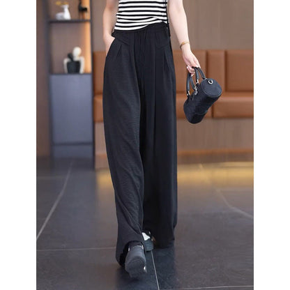 🔥Hot Sale 80% OFF🎁 - Women’s Elastic Waist Wide Leg Sweatpants