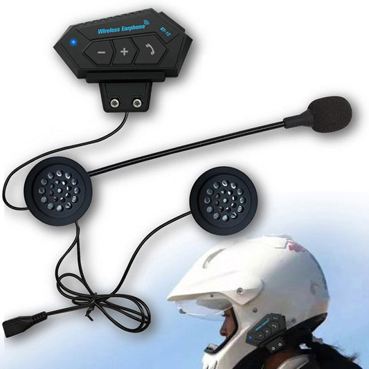 BT12 Motorcycle Helmet Bluetooth Headset